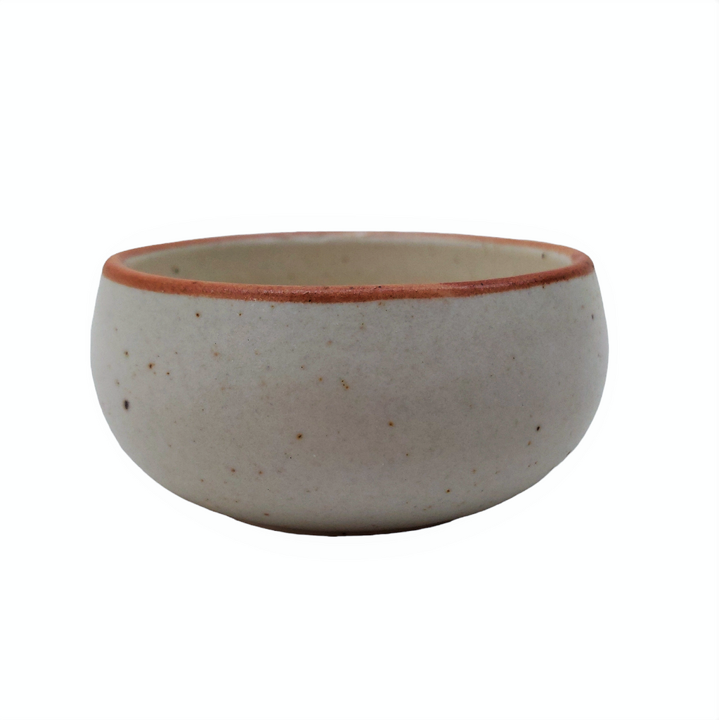 Chitta Cream Speckled Dipping Bowls - set of 3