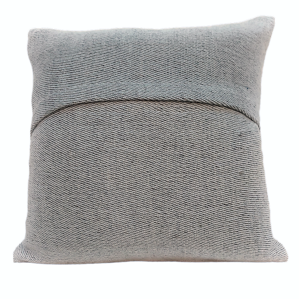 Shruti Two Tone Cotton & Wool Mix Cushion Cover