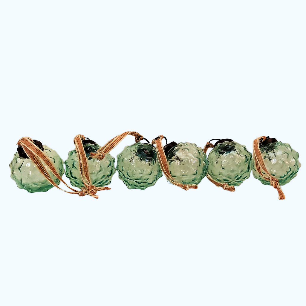 Hara Clear Glass Bauble - Set of 6